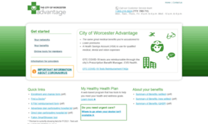 Worcesteradvantageplan.org thumbnail