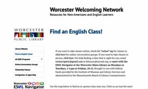 Worcesterwelcomes.wordpress.com thumbnail