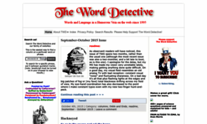 Word-detective.com thumbnail