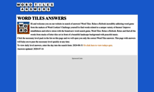 Word-tiles.com thumbnail