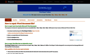 Word.repairtoolbox.com thumbnail