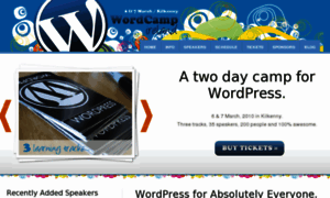 Wordcampireland.com thumbnail