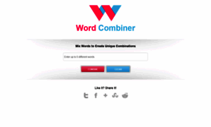 Wordcombiner.com thumbnail