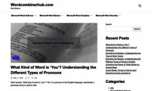 Wordcombinerhub.com thumbnail