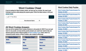 Wordcookiescheats.com thumbnail