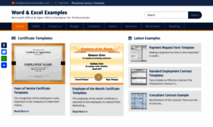 Wordexcelexamples.com thumbnail