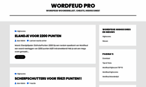 Wordfeudpro.nl thumbnail