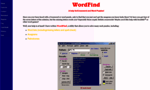 Wordfind.andyscouse.com thumbnail