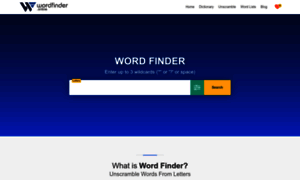 Wordfinder.online thumbnail