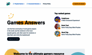 Wordgamesanswers.com thumbnail