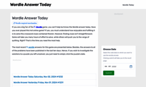 Wordleanswertoday.org thumbnail