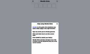 Wordlehints.com thumbnail
