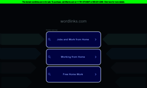 Wordlinks.com thumbnail