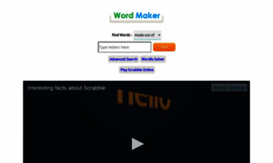 Wordmaker.info thumbnail