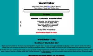 Wordmaker.us thumbnail