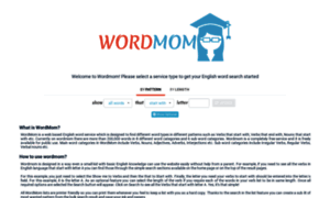 Wordmom.com thumbnail