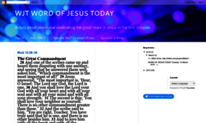 Wordofjesustoday.blogspot.com thumbnail