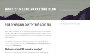 Wordofmouthmarketingblog.com thumbnail