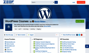 Wordpress-courses.zeef.com thumbnail