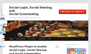 Wordpress-social-plugin.loginradius.com thumbnail