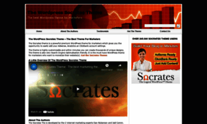 Wordpress-socrates-theme.com thumbnail