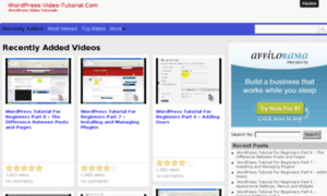 Wordpress-video-tutorial.com thumbnail