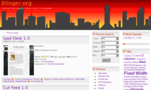 Wordpress.blinger.org thumbnail