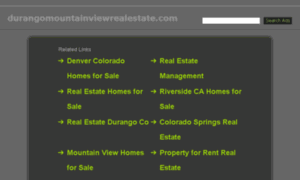 Wordpress.durangomountainviewrealestate.com thumbnail