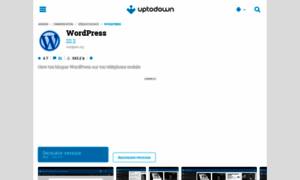 Wordpress.fr.uptodown.com thumbnail