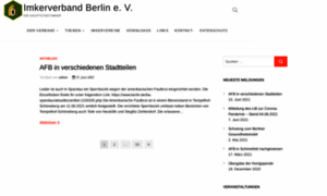 Wordpress.imkerverband-berlin.de thumbnail