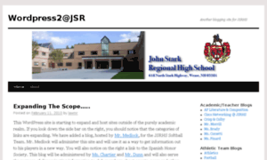 Wordpress.jsrhs.net thumbnail