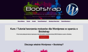 Wordpress.kursbootstrap.pl thumbnail