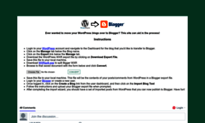 Wordpress2blogger-converter.appspot.com thumbnail