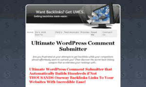 Wordpresscommentspammer.com thumbnail