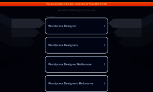 Wordpressdesigner.com.au thumbnail