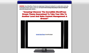 Wordpressdreamtheme.com thumbnail