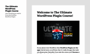 Wordpressplugincourse.com thumbnail