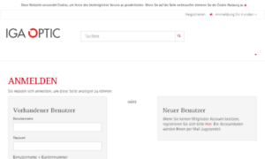 Wordpressshop.igaoptic.de thumbnail
