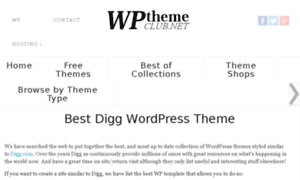 Wordpressthemeclub.net thumbnail