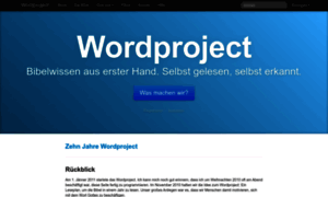 Wordproject.net thumbnail