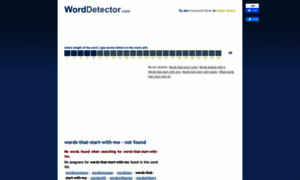 Words-that-start-with-mo.worddetector.com thumbnail