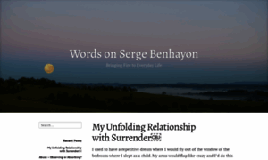 Wordsonsergebenhayon.wordpress.com thumbnail