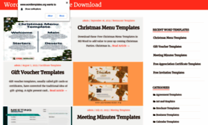 Wordtemplates.org thumbnail