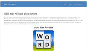 Wordtilessolutions.com thumbnail