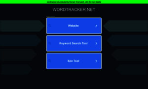 Wordtracker.net thumbnail