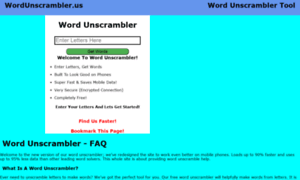 Wordunscrambler.us thumbnail