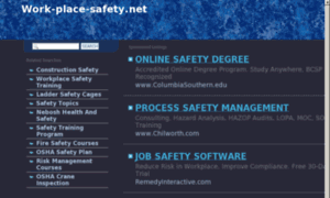 Work-place-safety.net thumbnail
