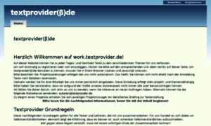 Work.textprovider.de thumbnail