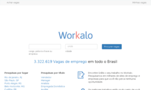 Workalo.com.br thumbnail