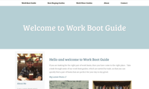 Workbootguide.com thumbnail